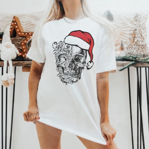 Deck The Halls With Skulls And Bodies Funny Christmas Shirt