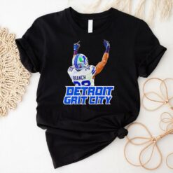 Detroit Grit City Brian Branch Middle Finger shirt