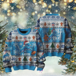 Detroit Lions Christmas Special Ugly Sweater