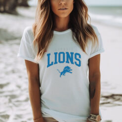 Detroit Lions Classic Arched Logo Shirt