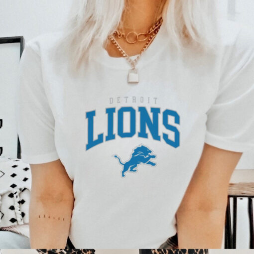 Detroit Lions Classic Arched Logo Shirt