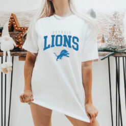 Detroit Lions Classic Arched Logo Shirt