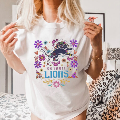 Detroit Lions Dia De Los Muertos shirt