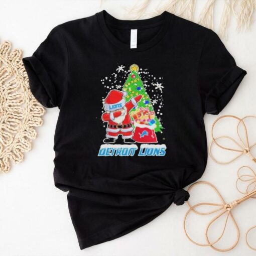 Detroit Lions Happy Holiday Christmas Gifts Unisex T Shirt