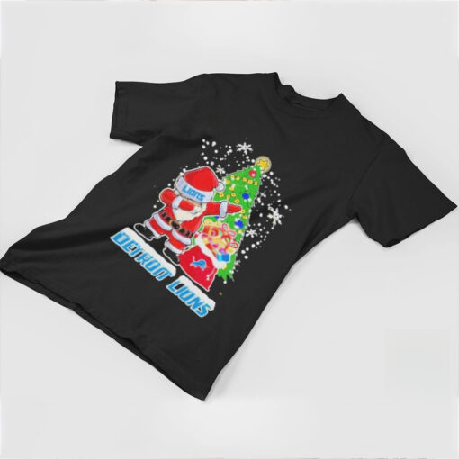 Detroit Lions Happy Holiday Christmas Gifts Unisex T Shirt