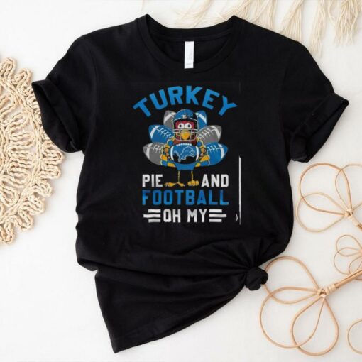 Detroit Lions Thanksgiving Feast & Football T Shirt