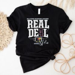 Devin Neal Kansas Jayhawks Football Rushing Record Real Deal Shirt