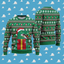 Dinasour Funny Ugly Christmas Sweater