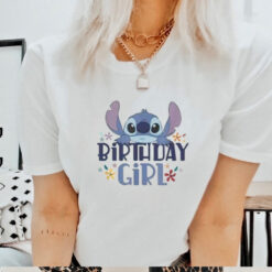 Disney Lilo & Stitch Birthday Girl T Shirt