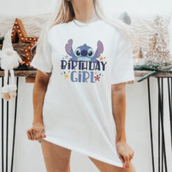 Disney Lilo & Stitch Birthday Girl T Shirt