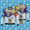 Merry Christmas Gearhomies Namasleigh Santa Ugly Christmas Sweater All Over Ugly Sweater Christmas Gift