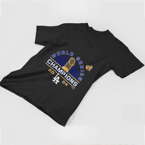 Dodgers trophy 2024 World Series Champions shirt