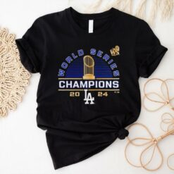 Dodgers trophy 2024 World Series Champions shirt