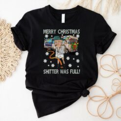 Donald Trump Shitter Was Full Christmas shirt