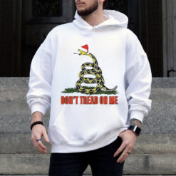 Don’t tread on me Christmas Gadsden flag T shirt