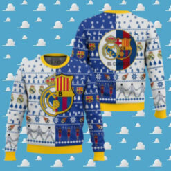 EL CLASICO Barcelona Real Madrid Ugly Sweater