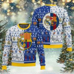 EL CLASICO Barcelona Real Madrid Ugly Sweater