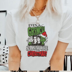 Even A Grinch Wants A Salvatore For Christmas 2024 T Shirt