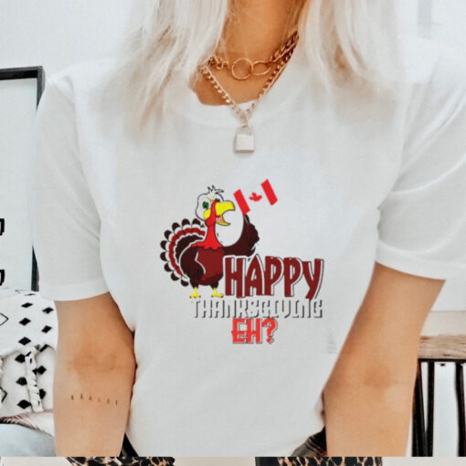 Fall Autumn Turkey Canadian Canada Happy Thanksgiving shirt