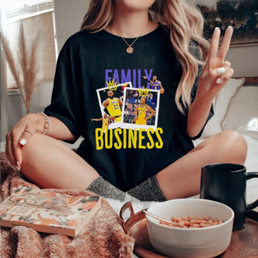 Family Business LeBron James Los Angeles Lakers shirt