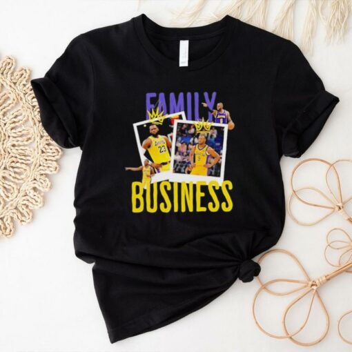 Family Business LeBron James Los Angeles Lakers shirt