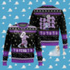 Retro Black Cat I Do What I Want Ugly Christmas Sweater