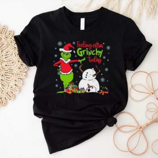 Feeling Extra Grinchy Today, Funny Grinch Christmas, Funny Grinch Shirt