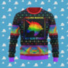 Merry Christmas Gearhomies Namasleigh Santa Ugly Christmas Sweater All Over Ugly Sweater Christmas Gift