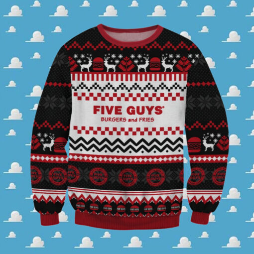 Five Guys Ugly Sweater