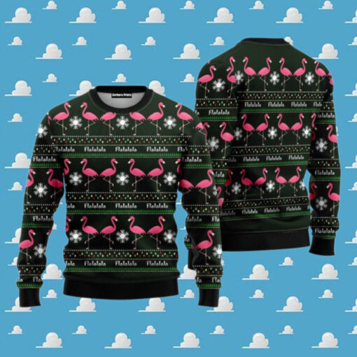 Flamingo Ugly Christmas Sweater