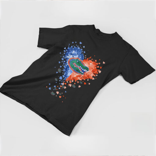 Florida Gators Crystal Heart Shirt