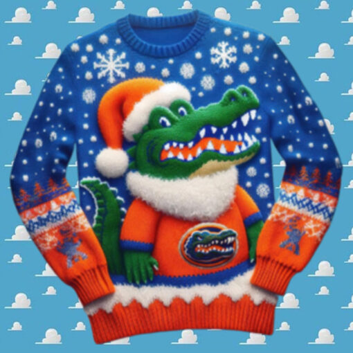 Florida Gators We Are Gators Football Snowtime Christmas Ugly Sweater