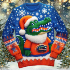 Florida Gators We Are Gators Football Snowtime Christmas Ugly Sweater