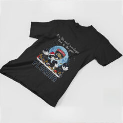 Florida Panthers It The Most Wonderful Time Of The Year Peanut Characters Christmas Shirt(1)