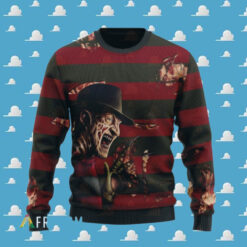 Freddy Krueger Christmas Christmas Ugly Sweater Mens