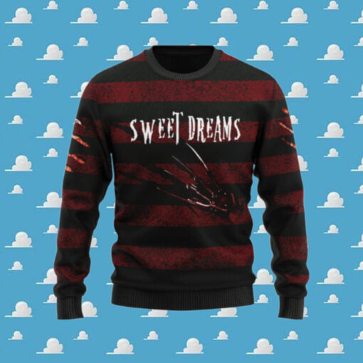 Freddy Krueger Nightmare On Elm Street Ugly Wool Knitted Sweater