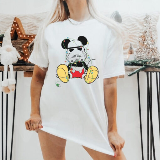 Funny Disney Mickey Stormtrooper Christmas Shirt