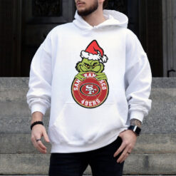 Funny Grinch San Francisco 49ers Logo shirt