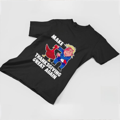 Funny Trump Turkey Floss Gift Cartoon shirt