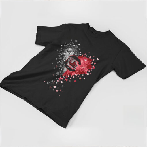 Gamecock Crystal Heart Shirt