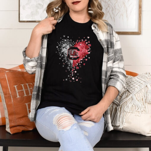 Gamecock Crystal Heart Shirt