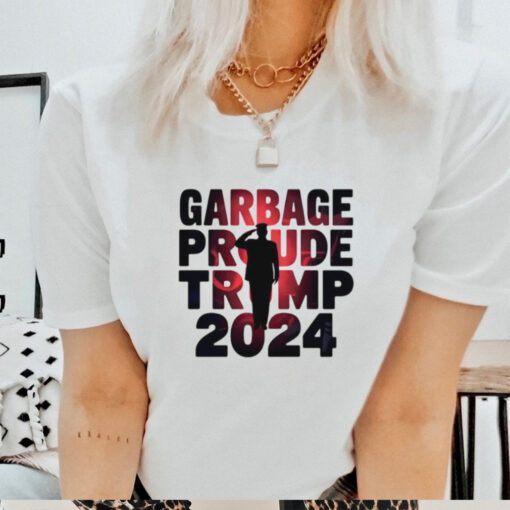 Garbage For Trump Rides In Garbage Truck shirt