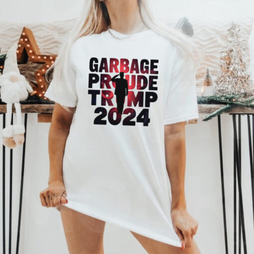 Garbage For Trump Rides In Garbage Truck shirt