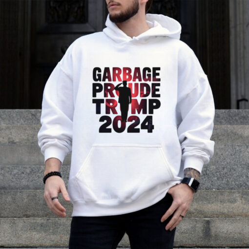 Garbage For Trump Rides In Garbage Truck shirt