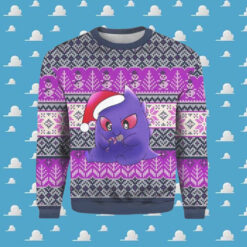 Gengar Christmas Ugly Sweater