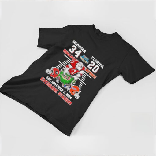 Georgia Bulldogs Beat Florida Gators In Everbank Stadium 2024 T Shirt