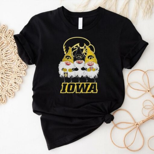 Gnomes Iowa Hawkeyes Merry Christmas 2024 Shirt