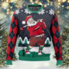 Golf Santa Claus Christmas Ugly Sweater