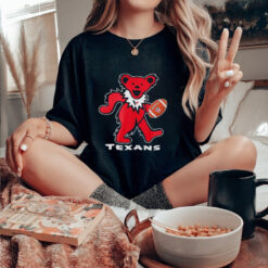 Grateful Dead X Houston Texans Dancing Bears Shirt