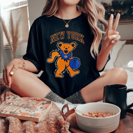 Grateful Dead X New York Basketball Dancing Bears Shirt